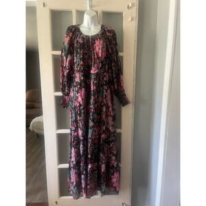 House Of Harlow 1960 Maxi Flora Dress
